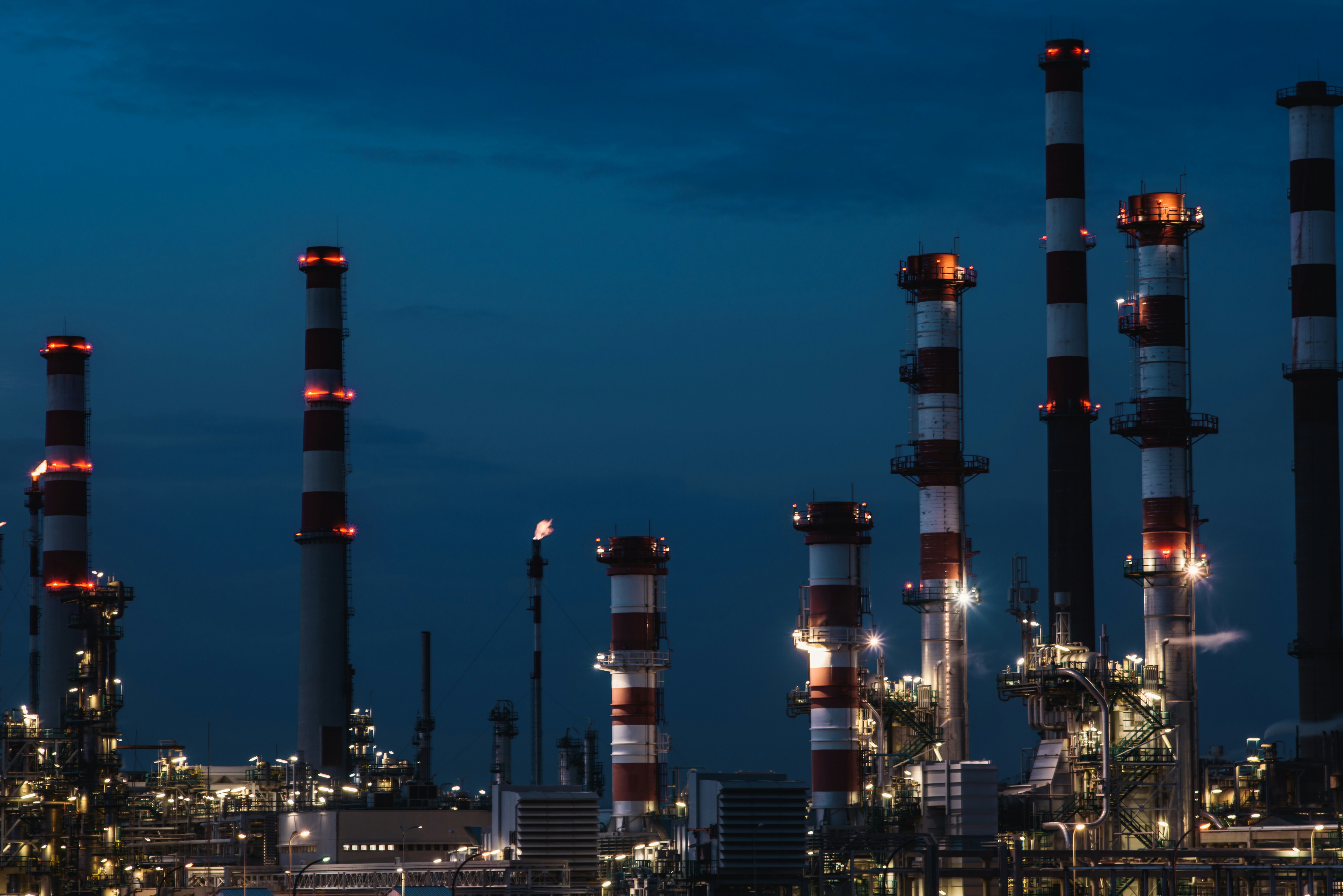 Oil and gas refinery infrastructure
